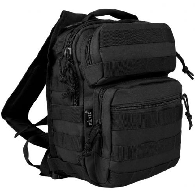 Рюкзак Sturm Mil-Tec однолямковий ONE STRAP ASSAULT PACK SM (Black) 30х22х13 см - зображення 2