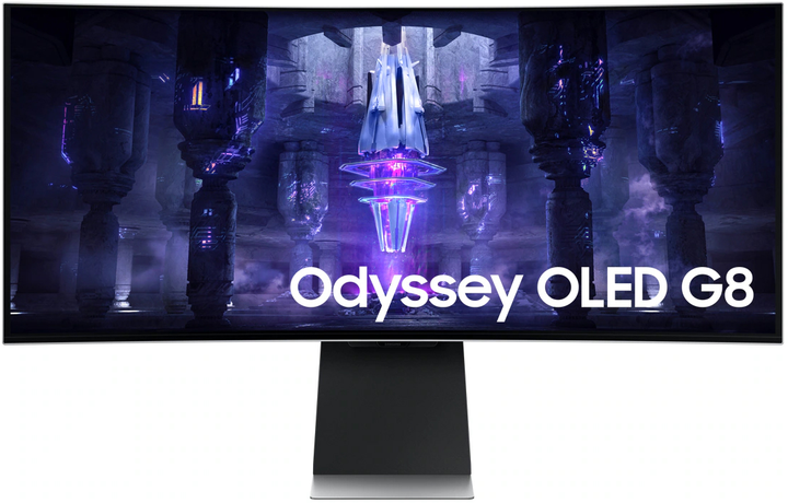 Монітор 34" Samsung Odyssey G8 LS34BG850SUXEN - зображення 1