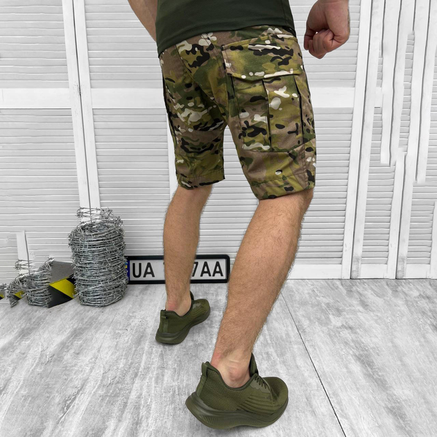Мужские крепкие Шорты G3 с накладными карманами рип-стоп мультикам размер 3XL - изображение 2