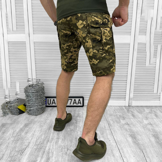 Мужские крепкие Шорты G3 с накладными карманами рип-стоп пиксель размер 5XL - изображение 2
