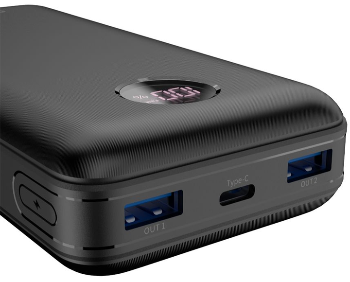 УМБ Canyon Powerbank 20000 mAh PB-2002 Black (CNE-CPB2002B) - зображення 3