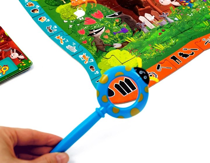 Puzzle-detektywi Roter Kafer Leśna historia 54 elementy RK1080-04 (5903858960913) - obraz 4