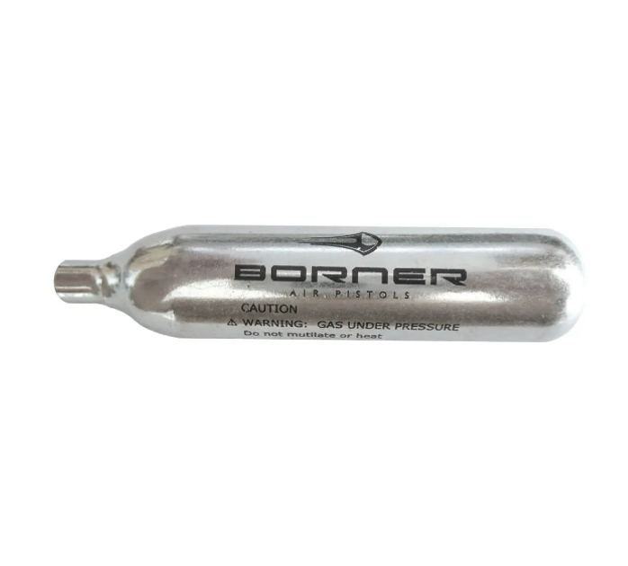 Баллончики CO2 Borner для пневматики 5шт/1уп Баллончик для пневматического оружия 12 гр (KG-9016) - изображение 1