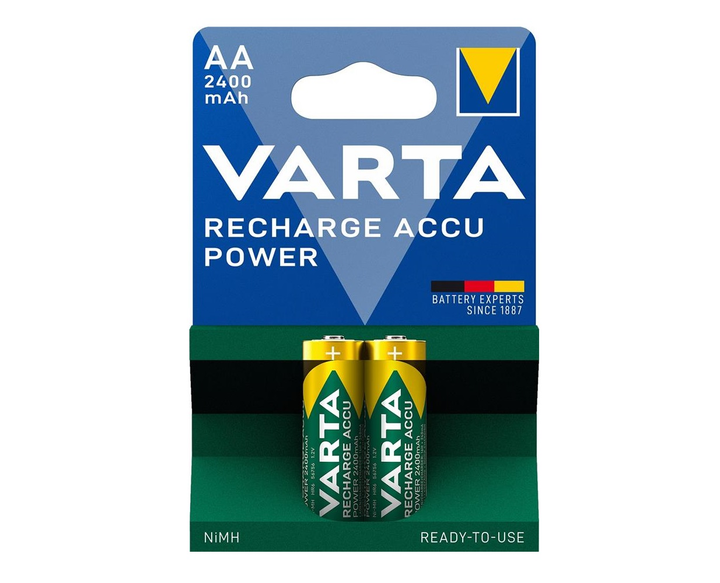 Аккумулятор Varta Power NiMh AA 2шт (56756101402) – фото, отзывы ...