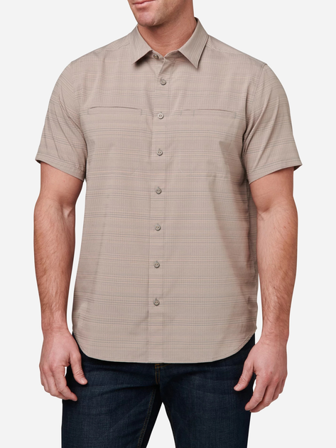 Сорочка тактична 5.11 Tactical Ellis Short Sleeve Shirt 71207-020 L [020] Titan Grey (2000980612048) - зображення 1