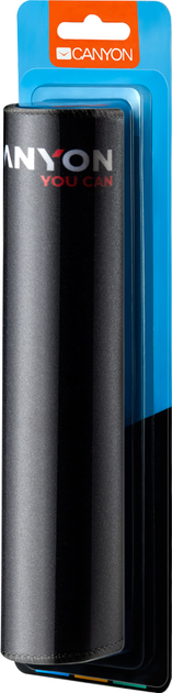 Ігрова поверхня Canyon 350x250 мм MP-4 (CNE-CMP4) Black - зображення 3