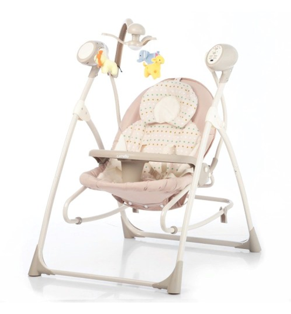 Крісло-гойдалка Carrello Nanny 3в1 CRL-0005 Beige Dot – Безпечно ...