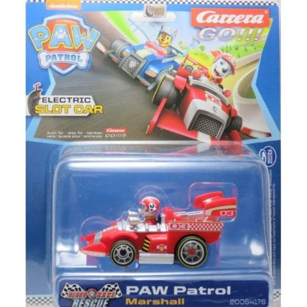 Автомобіль Carrera 64176 GO/GO+ Paw Patrol Marshall (4007486641761) - зображення 1