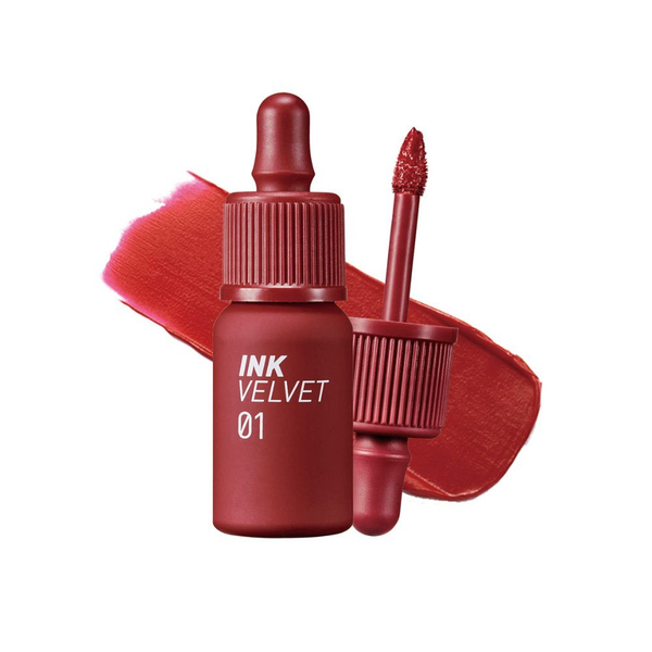 Матовый тинт PERIPERA New Ink The Velvet (AD) #01 GOOD BRICK красно-кирпичный для губ 4г срок до 19.11.2026 - Фото 1 Матовый тинт PERIPERA New Ink The Velvet (AD) #01 GOOD BRICK красно-кирпичный для губ 4г срок до 19.11.2026 - изображение 1