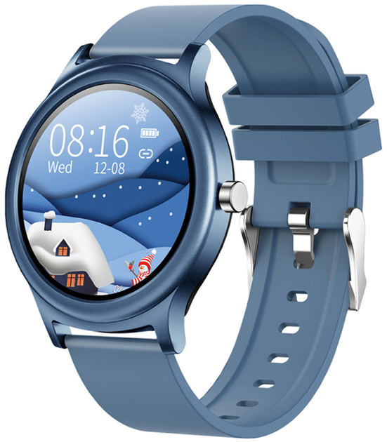 Smartwatch Kumi K16 Niebieski (KU-K16/BE) - obraz 1