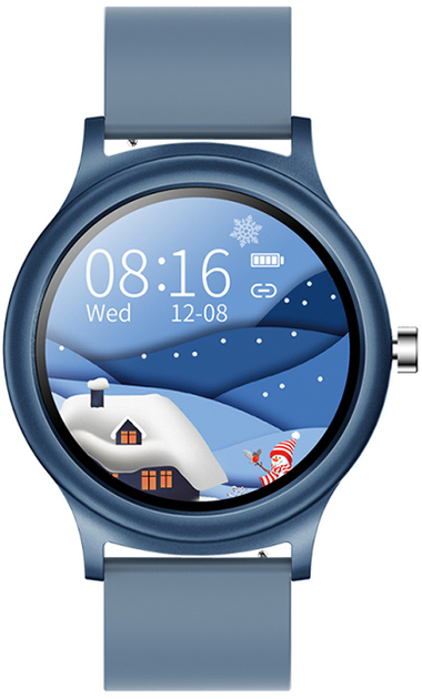 Smartwatch Kumi K16 Niebieski (KU-K16/BE) - obraz 2