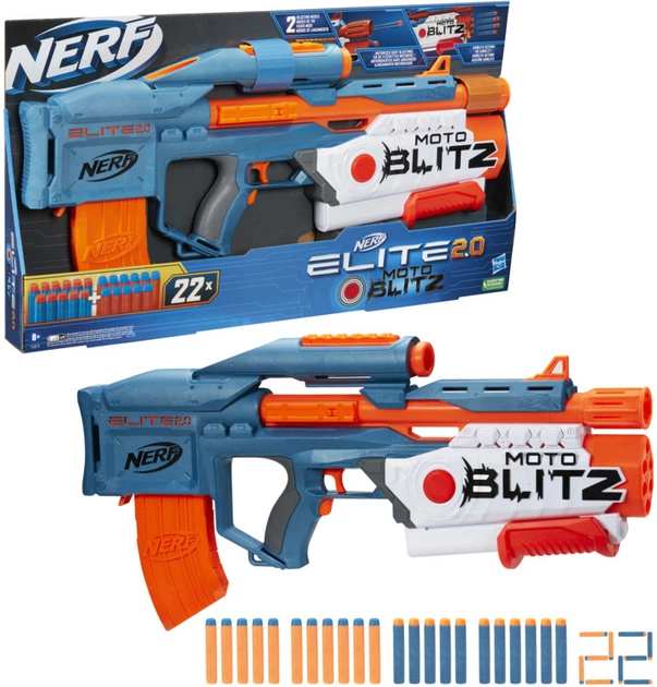 Бластер Hasbro Nerf Elite 2.0 Motoblitz (F5872) – іграшки з