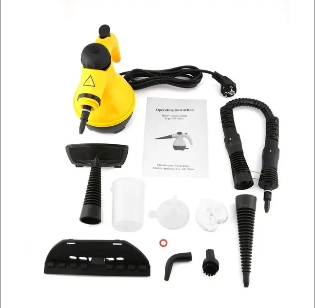 Ручной паровой утюг отпариватель с функцией пароочистителя Steam Cleaner DF-A001 - изображение 5