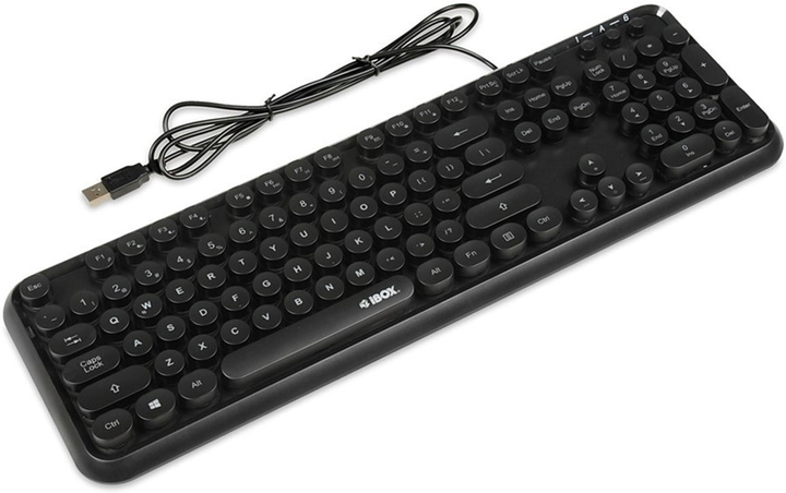 Клавіатура дротова iBOX Pulsar USB Black (IKS620) - зображення 4