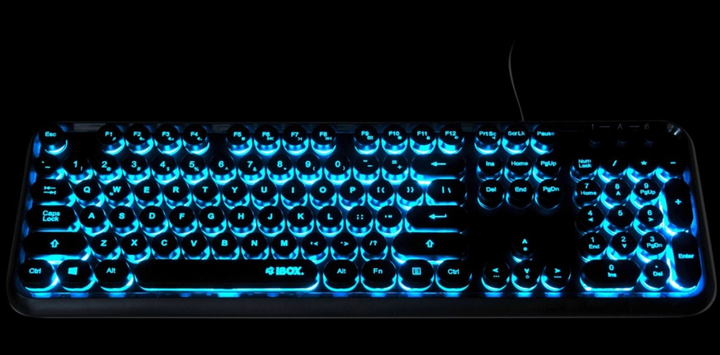 Клавіатура дротова iBOX Pulsar USB Black (IKS620) - зображення 7