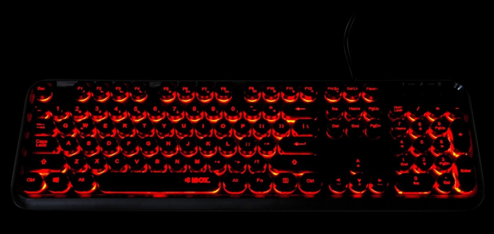 Клавіатура дротова iBOX Pulsar USB Black (IKS620) - зображення 8