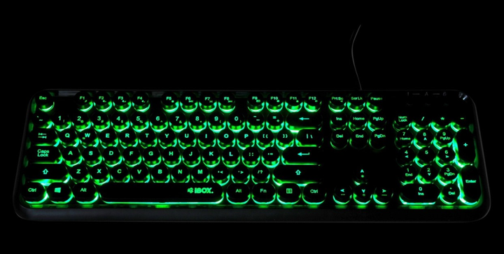 Клавіатура дротова iBOX Pulsar USB Black (IKS620) - зображення 9