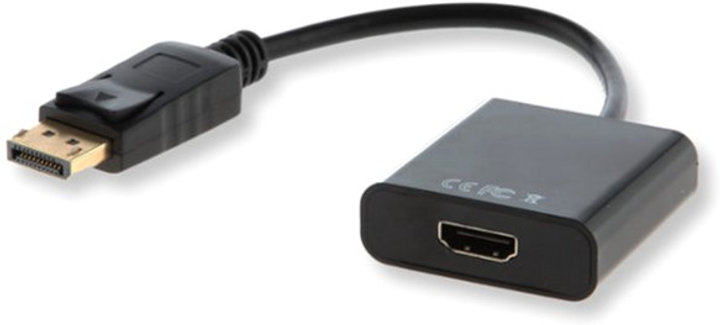 Adapter Savio CL-55/B z DisplayPort na HDMI (SAVKABELCL-55/B) - obraz 1