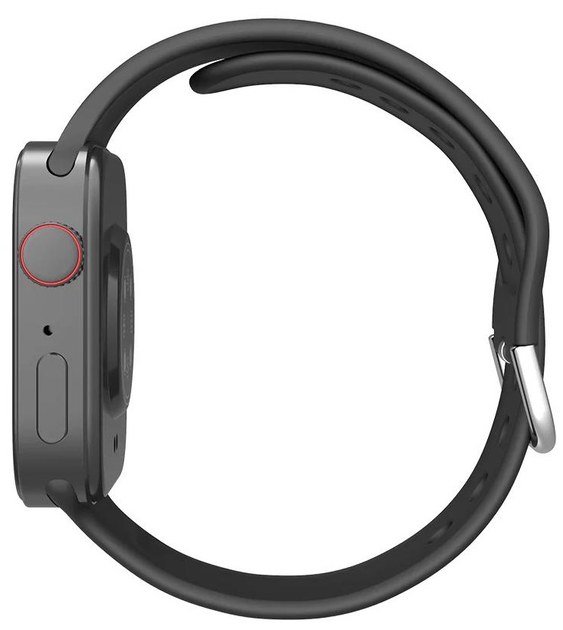 Smartwatch Kumi KU2 Max Czarny (KU-KU2Max/BK) - obraz 5
