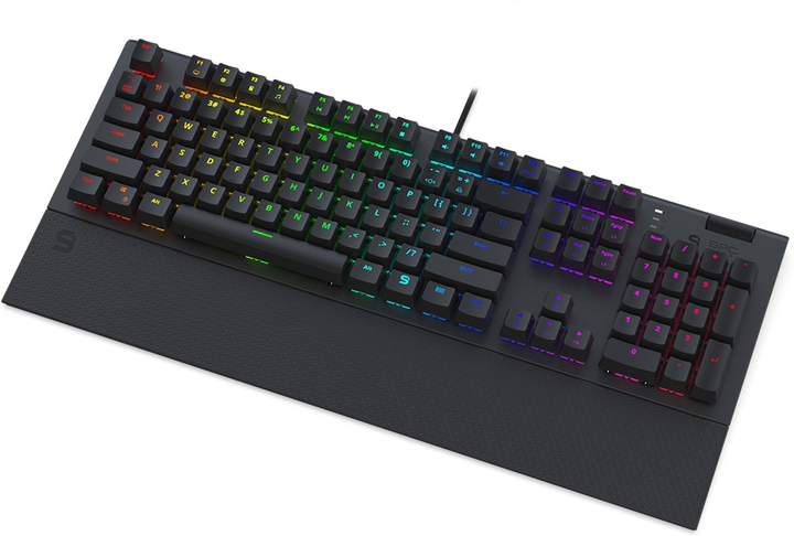 Klawiatura przewodowa SPC Gear GK650K Omnis RGB Kailh Brown USB Czarna (SPG116) - obraz 2
