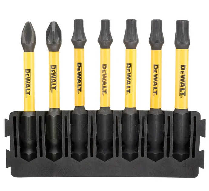 Касета з бітами DeWALT FlexTorq, L = 57 мм, Рh2, Рz2, T20 – 2 шт