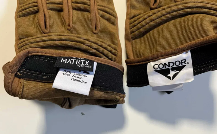 Перчатки стрелковые тактические CONDOR TACTICIAN SHOOTING GLOVES XXL - изображение 5