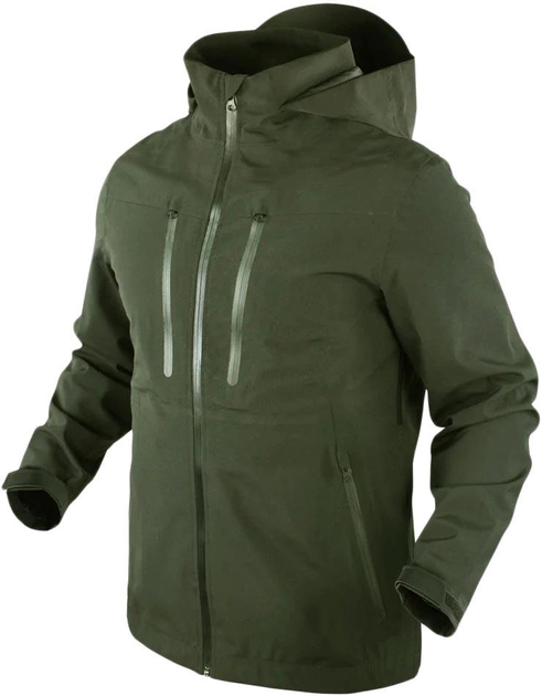 Куртка-дощовик мембранна CONDOR AEGIS Hardshell Олива XL - зображення 1