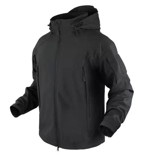 Куртка CONDOR ELEMENT Softshell Чорний XL - зображення 1