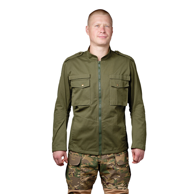 Куртка тактична чоловіча Brotherhood М65 R2D2 олива весна-осінь бавовна 52-182 - зображення 1
