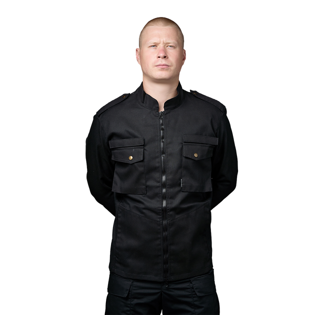 Куртка облегченная Urban Brotherhood М65 R2D2 черный весна-осень хлопок 48-170 - изображение 1