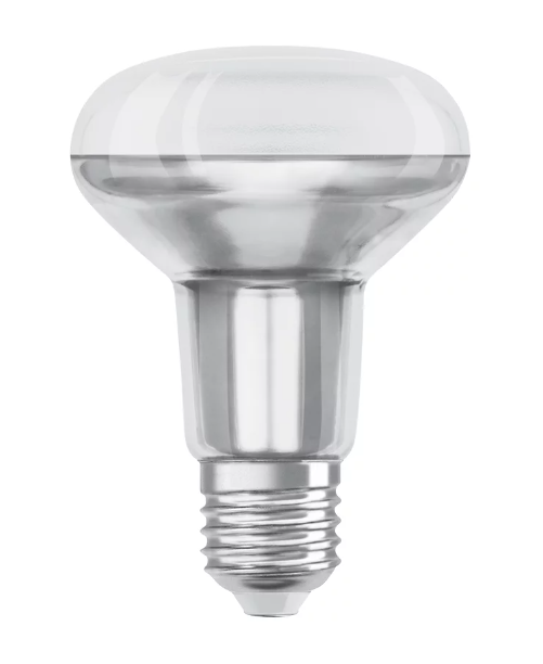 Лампа светодиодная рефлекторная 4.3W 220V 350lm 2700К E27 80х113mm гриб [4058075433304] LED STAR R80 OSRAM - изображение 2