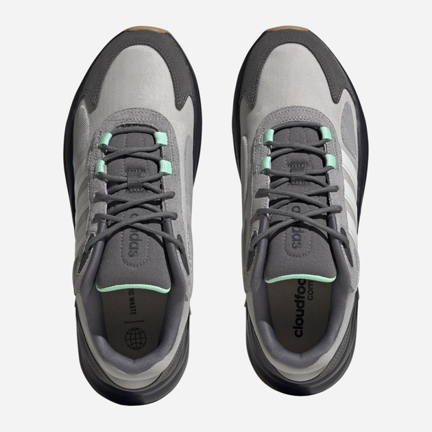 Чоловічі кросівки adidas Ozelle Cloudfoam H03507 40.5 (7UK) 25.5 см Сірі (4066748683901) - зображення 3
