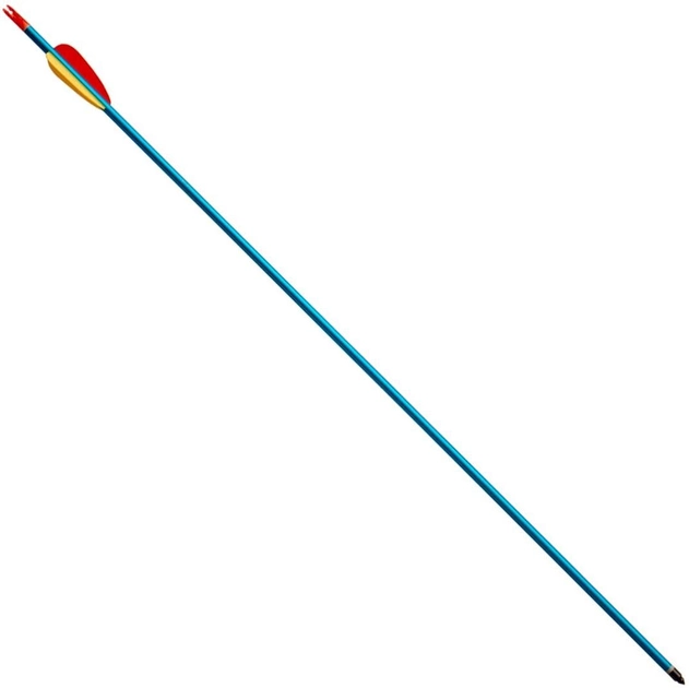 Стрела для лука Man Kung MK-AAL30 алюминий Голубая (1000106) - изображение 1