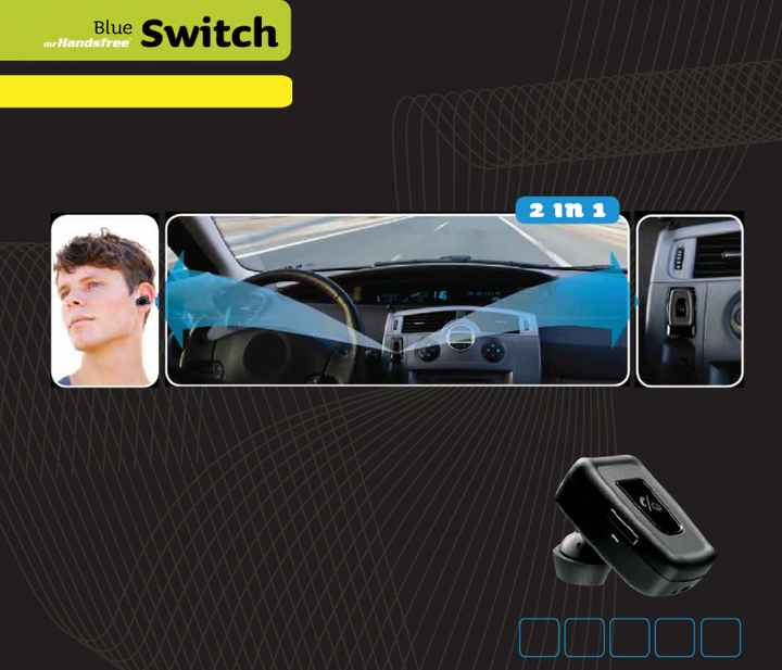 Громкая связь в автомобиль Mr.Handsfree Blue Switch Pro - Фото 3 Громкая связь в автомобиль Mr.Handsfree Blue Switch Pro - изображение 3