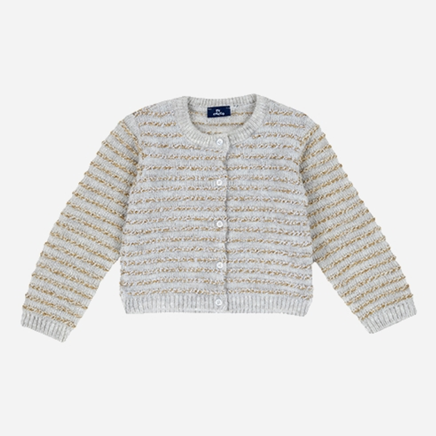 Sweter rozpinany dla dziewczynki Chicco 09009802000000-095 110 cm Beżowy (8059609245765) - obraz 1