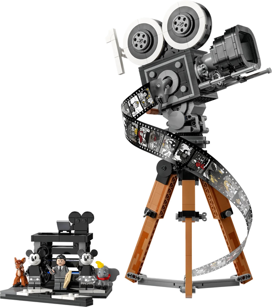 Zestaw klocków Lego Disney Kamera Walta Disneya 811 części (43230) - obraz 1