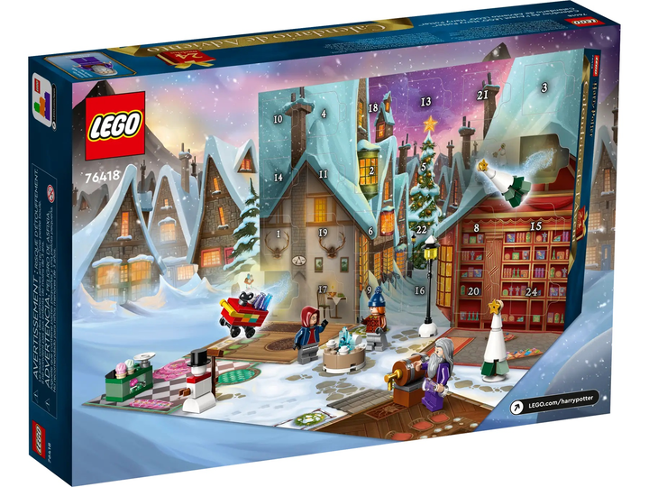 Kalendarz adwentowy LEGO Harry Potter 2023 227 części (76418) - obraz 4