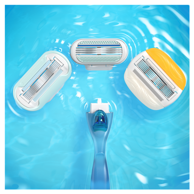 Pasek do golenia dla kobiet Gillette Venus Smooth z 5 wymiennymi wkładami (7702018363490) - obraz 5