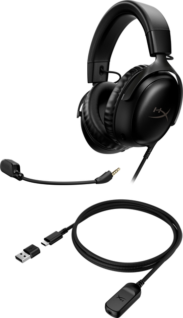 Наушники HyperX Cloud III Black (727A8AA) купить в интернет