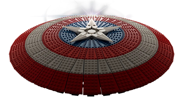 Zestaw klocków LEGO Marvel Tarcza Kapitana Ameryki 3128 elementów (76262) - obraz 4