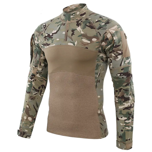 Убакс тактична бойова сорочка з рукавом ClefersTac UBACS - M, Мультикам (50230758) - зображення 1