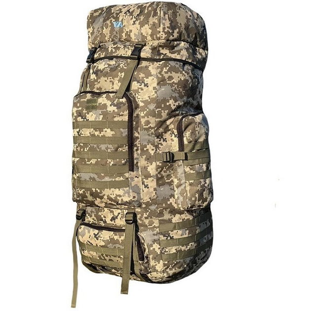 Військовий рюкзак 100 літрів рюкзак тактичний VA T-13 піксель ТР - зображення 1