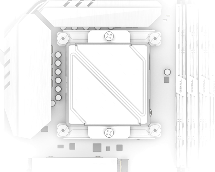 Система водяного охлаждения ID-Cooling Dashflow 240 Basic White - изображение 5