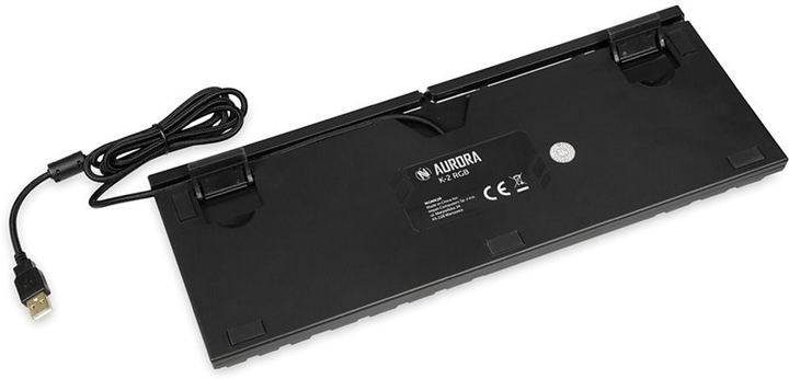 Klawiatura przewodowa iBOX Aurora K2-R Blue Switch USB Czarna (IKGMK2R) - obraz 19