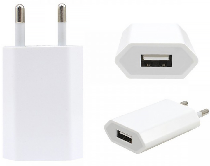 Сетевое зарядное устройство Блок питания для Apple iPhone 5W USB Power ...