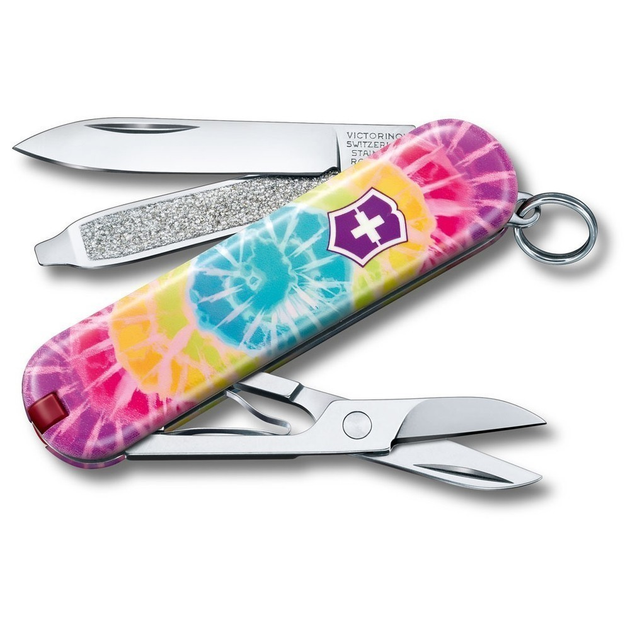 Складной нож Victorinox Classic LE Tie Dye 0.6223.L2103 - изображение 1