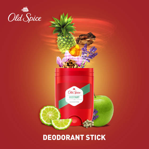 Твердий дезодорант Old Spice Restart 50 мл (8001841858357) - зображення 2