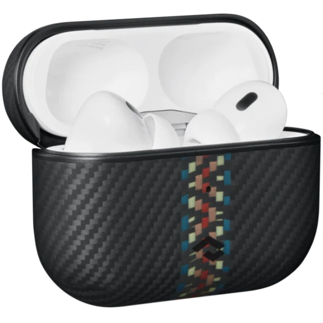 Чохол для навушників Pitaka MagEZ Case for Airpods Pro 2nd Gen Rhapsody (APM8001) - зображення 4