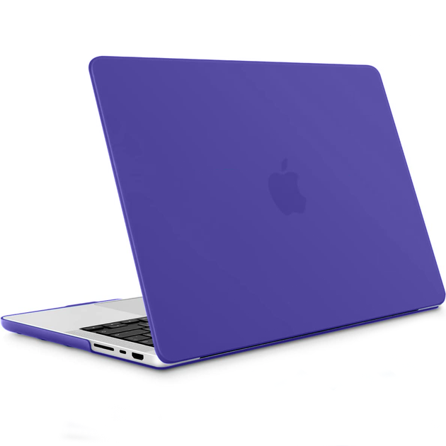 Чехол накладка Hardshell Case для MacBook Pro 16 M2 2021-2023 Purple - Фото 2 Чехол накладка Hardshell Case для MacBook Pro 16 M2 2021-2023 Purple - изображение 2
