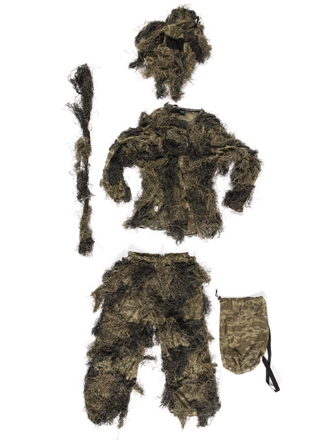 Костюм маскировочный Mil-Tec кикимора "ANTI FIRE" с чехлом Мультикам Камуфляж M/L GHILLIE SUIT 'ANTI FIRE' 4PC.W/L (11961820-002-M-L) - Фото 2 Костюм маскировочный Mil-Tec кикимора "ANTI FIRE" с чехлом Мультикам Камуфляж M/L GHILLIE SUIT 'ANTI FIRE' 4PC.W/L (11961820-002-M-L) - изображение 2